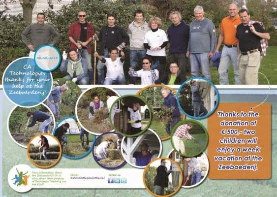 CA Technologies sponsort Stichting van het Kind