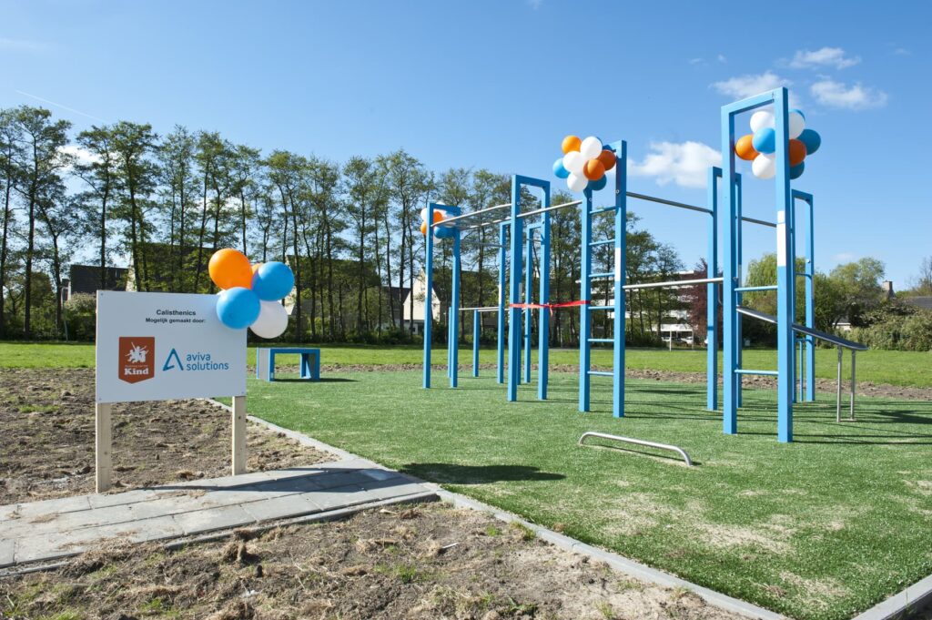 Opening Calisthenics park Stichting van het Kind