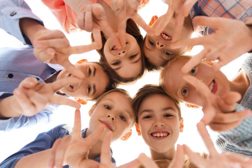 Zes kinderen