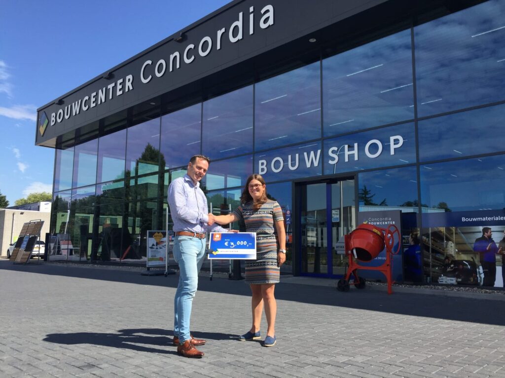Bouwcenter Concordia maakt sportcontributies mogelijk