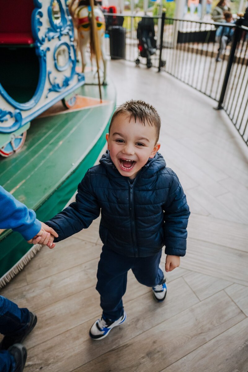 Jongen lachen